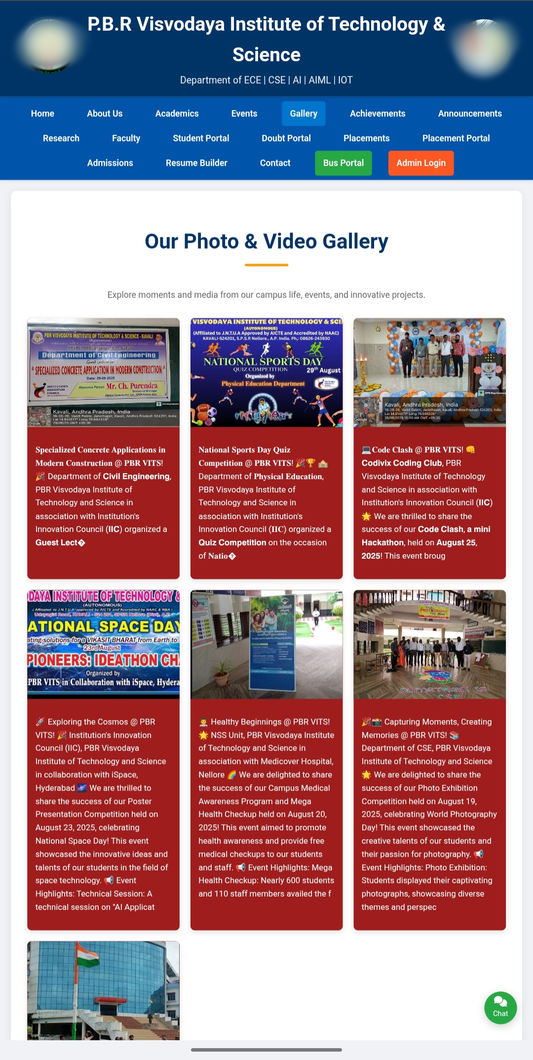 Integrated College Management & Student Engagement Portal( 2nd project )